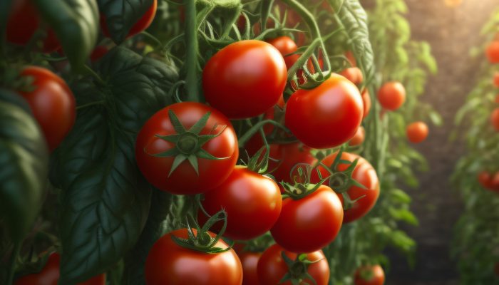 bunch-tomatoes-are-growing-vine
